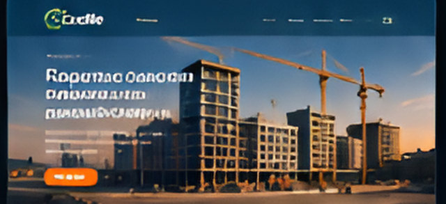 Сайт строительной компании